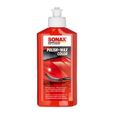 Wosk koloryzujący Sonax NanoPro Czerwony 250ml (296441)