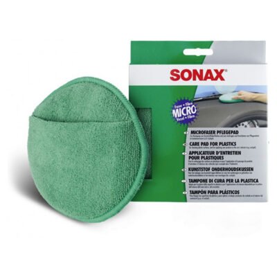 Gąbka Sonax Care Pad do plastików do wnętrza samochodu (417200)