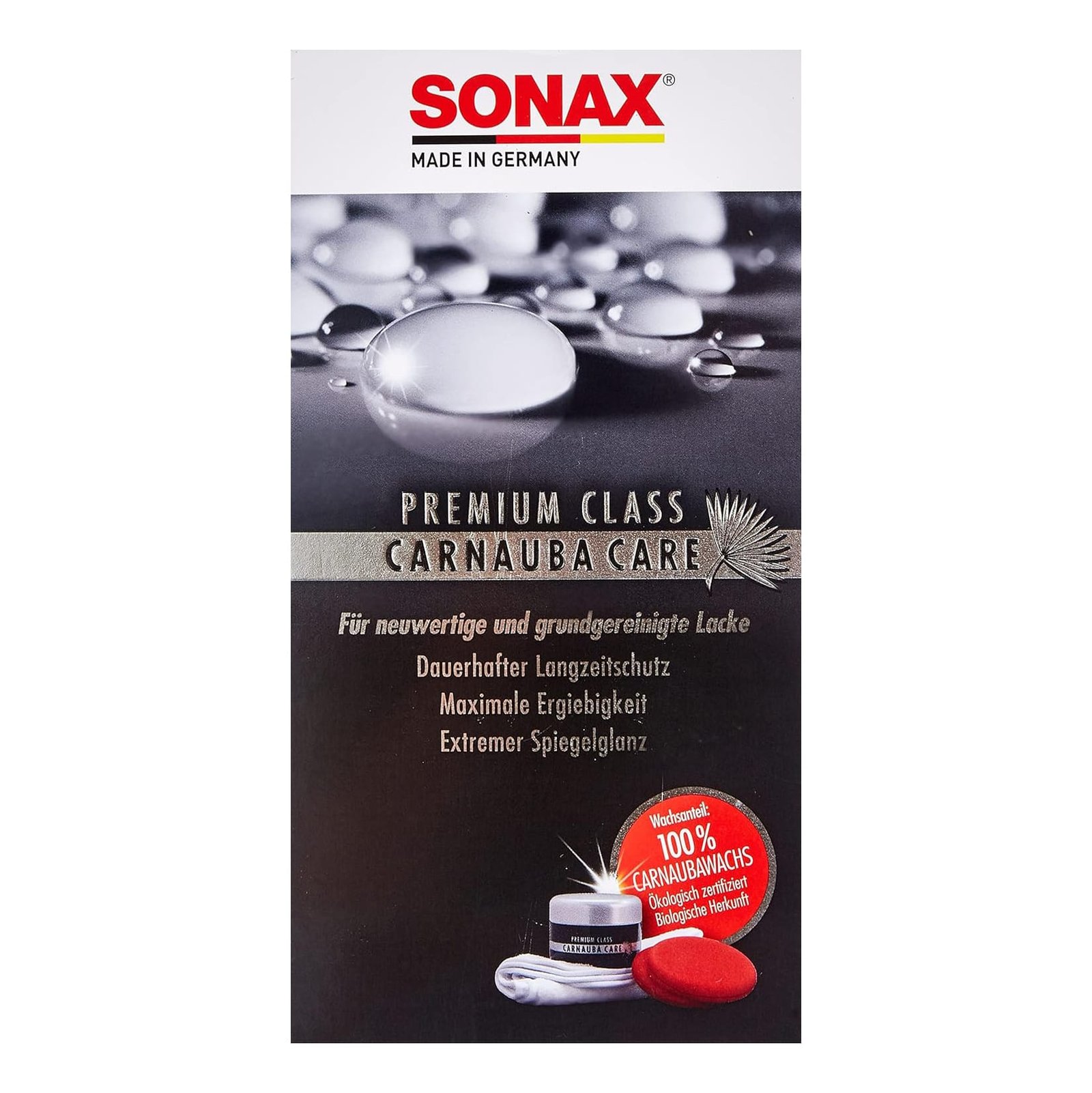 Wosk carnauba Sonax Premium Class Carnauba Care 200g (211200) 12 Wosk carnauba Sonax Premium Class Carnauba Care 200g (211200) 12