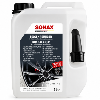 Bezkwasowy płyn do mycia felg 5l Sonax Profiline Felgenreiniger säurefrei (230500) Bezkwasowy płyn do mycia felg 5l Sonax Profiline Felgenreiniger säurefrei (230500)