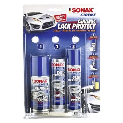 Zestaw Sonax Xtreme Ceramic Lack Protect do zabezpieczenia lakieru powłoką ceramiczną 240ml (247941)