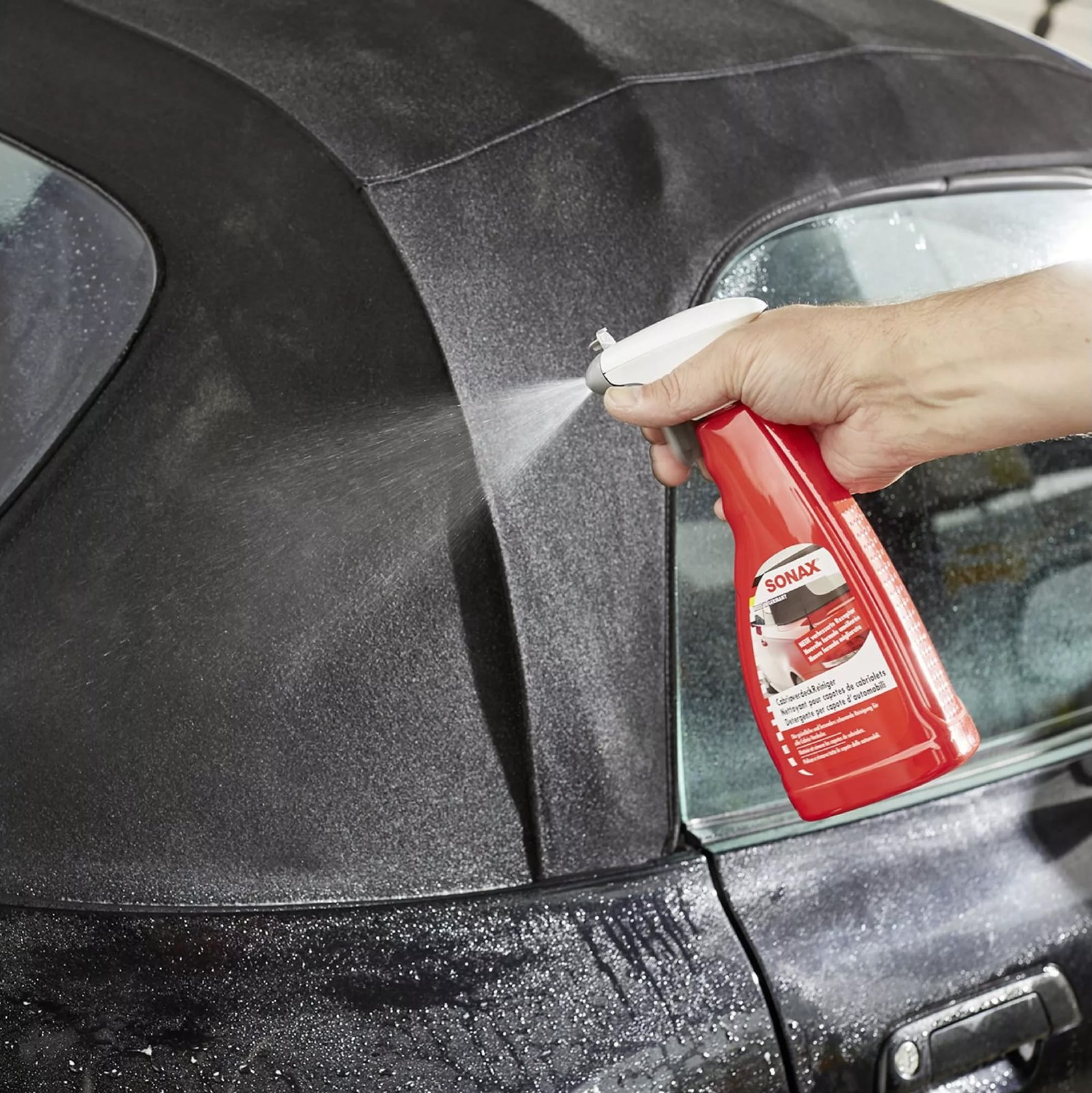 Preparat do czyszczenia dachów w kabrioletach Sonax Cabrio Verdeck Reiniger 500ml (309200) 3 Preparat do czyszczenia dachów w kabrioletach Sonax Cabrio Verdeck Reiniger 500ml (309200) 3