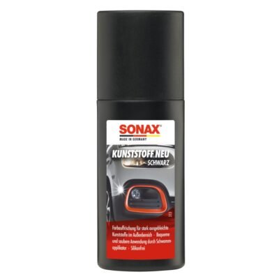 Preparat do odnawiania czarnych plastików Sonax Plastic New Black 100ml (409100)