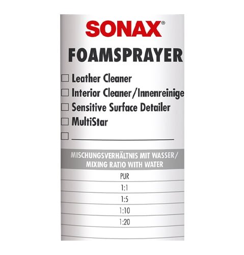 Pianowniczka Sonax FoamSprayer 250ml (496141) 5 Pianowniczka Sonax FoamSprayer 250ml (496141) 5