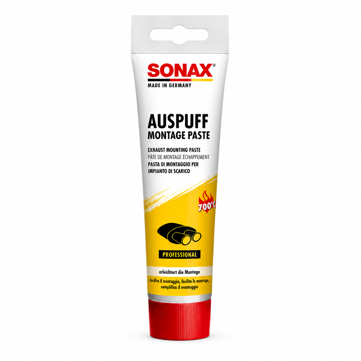 Pasta monterska do tłumików Sonax Exhaust Mounting Paste 170ml (552000) 2 Pasta monterska do tłumików Sonax Exhaust Mounting Paste 170ml (552000) 2