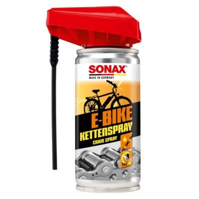 Spray do łańcuchów rowerów elektrycznych Sonax E-BIKE z EasySpray 100ml (872100)