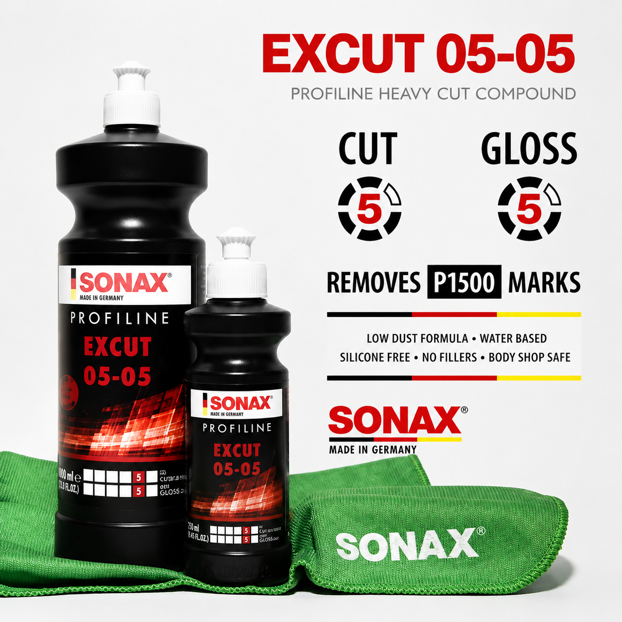 Pasta polerska Sonax Profiline ExCut 05-05 1l (245300) 3 Pasta polerska Sonax Profiline ExCut 05-05 1l (245300) 3