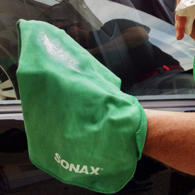 Ściereczka z mikrofibry Sonax Glass Finishing Cloth do szyb duża 50 х 60 cm 3 szt (450941) 2
