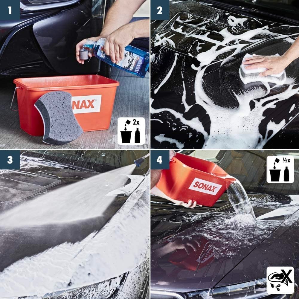 Szampon samochodowy Sonax Xtreme 2 w 1 koncentrat 1l (215300) 4 Szampon samochodowy Sonax Xtreme 2 w 1 koncentrat 1l (215300) 4