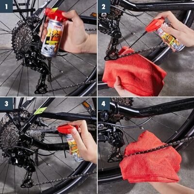 Spray do łańcuchów rowerów elektrycznych Sonax E-BIKE z EasySpray 100ml (872100) 2