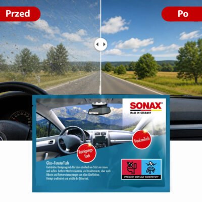 Ściereczka do mycia szyb i luster Sonax Glas+Fenstertuch 1 szt (418100) 3