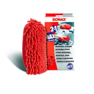 Gąbka z mikrofibry 2w1 Sonax do mycia samochodu 1szt (428100)