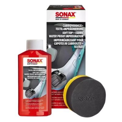 Impregnat do konserwacji dachów kabrio, tkanin i alkantary SONAX 250 ml Nowa formuła (310141)
