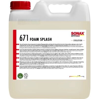 Piana aktywna Sonax Foam Splash Evolution 10l (671600) 2