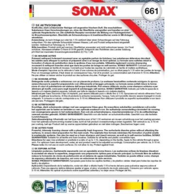 Bardzo skuteczna piana aktywna Sonax Foam+ SYMBIOTIK 25l (661705) 3