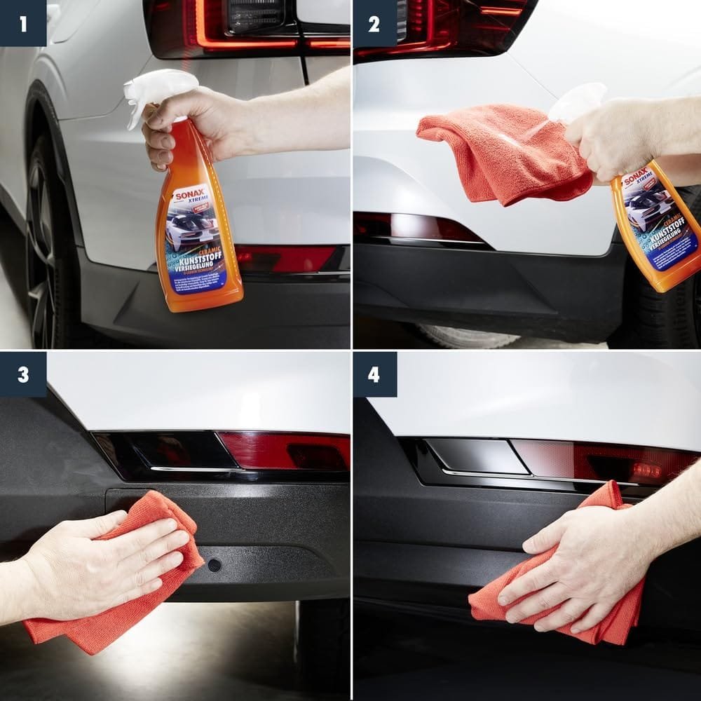 Сeramiczna powłoka Sonax Xtreme Ceramic Plastic Sealing do nielakierowanych tworzyw sztucznych 750ml (226400) 4 Сeramiczna powłoka Sonax Xtreme Ceramic Plastic Sealing do nielakierowanych tworzyw sztucznych 750ml (226400) 4