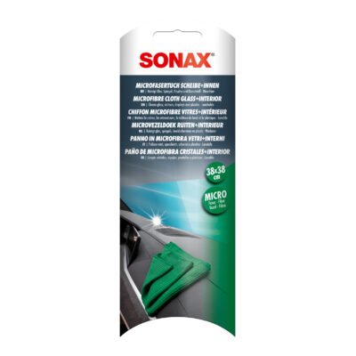Mikrofibra Sonax do szyb i wnętrza 38x38cm 1szt (498400)