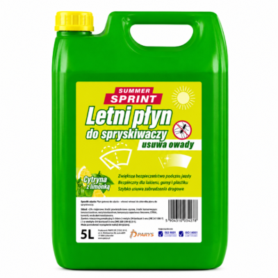 Letni płyn Summer Sprint do spryskiwaczy Jabłko z miętą 5l (PAR086888)