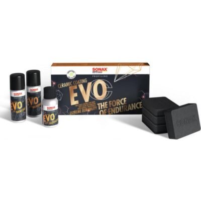 Dwuskładnikowa powłoka ochronna Sonax Profiline CeramicCoating CC Evo do lakieru z podwyższoną trwałością i ochroną do 5 lat, 150 ml (237841)
