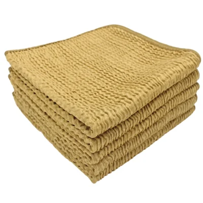 Ściereczka z mikrofibry De Witte Wave Gold 36 × 36 cm (DW620100001)