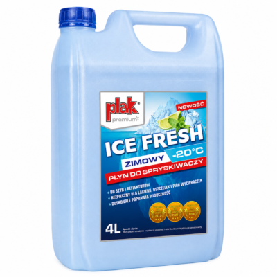 Zimowy płyn do spryskiwaczy PLAK Premium ICE FRESH -20°C 4L (ATA077941) 2