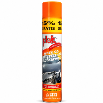 Wosk do nabłyszczania i konserwacji lakieru PLAK Practical Line 500 ml (SCPPL-WOSK)