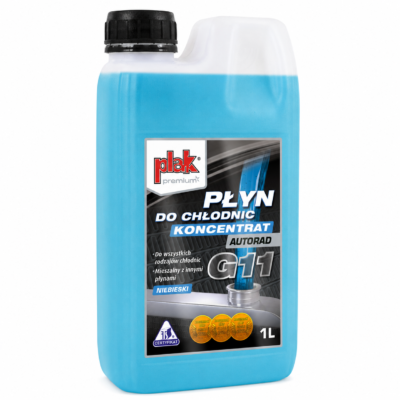Koncentrat płynu do chłodnic PLAK AUTORAD G11 1L -37°C (ATA083253) 2