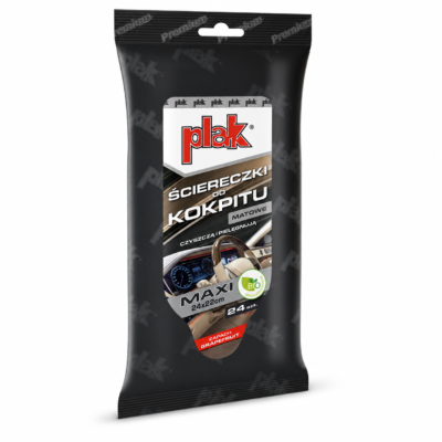Matowe ściereczki do kokpitu PLAK MAXI Premium Grapefruit (SCPLS-MAX/KO_MAT_GREJ) 2