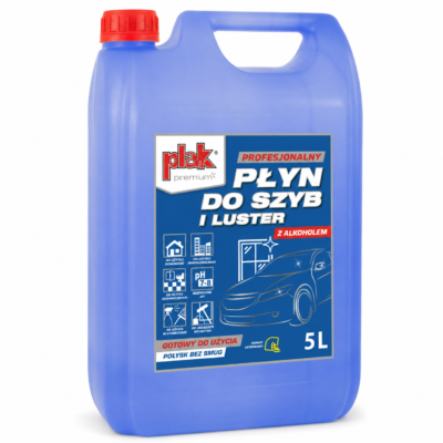 Profesjonalny płyn do szyb i luster z alkoholem PLAK Premium 5L (ATA043178) 2