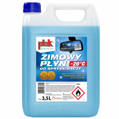 Zimowy płyn do spryskiwaczy PLAK Premium -20°C 3,5L (ATA073175)