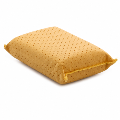 Gąbka obszyta irchą syntetyczną PLAK mała 12,5 × 8,5 × 4 cm (SIGABKA-SZT-MALA.)