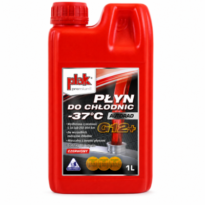 Płyn do chłodnic AUTORAD G12+ -37°C 1L (ATA083192)