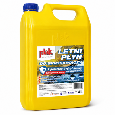 Letni płyn do spryskiwaczy z powłoką hydrofobową PLAK Premium 4L (ATA087910) 2