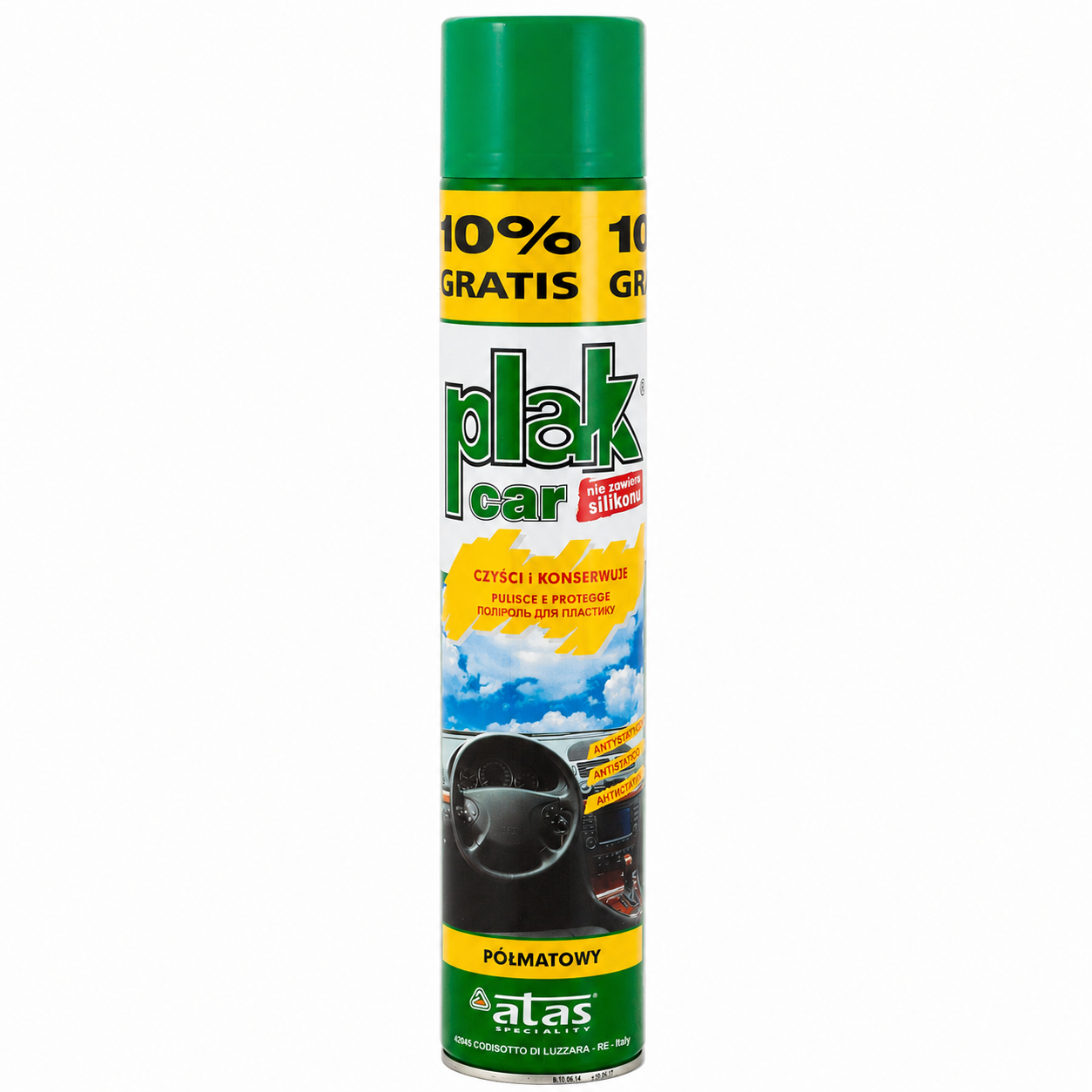 Preparat do kokpitu i plastiku PLAK Car Półmat bez silikonu 750 ml (SCPLC-750) 2 Preparat do kokpitu i plastiku PLAK Car Półmat bez silikonu 750 ml (SCPLC-750) 2