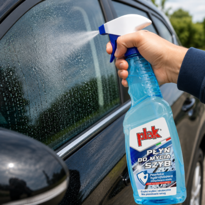 Płyn do szyb z powłoką hydrofobową PLAK Czyste Szyby 550 ml (ATA023048) 2