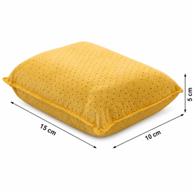 Gąbka obszyta irchą syntetyczną PLAK duża 15 × 10 × 5 cm (SIGABKA-SZT-DUZA.) 2