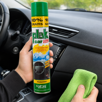 Preparat do kokpitu i plastiku PLAK Car Półmat bez silikonu 750 ml (SCPLC-750) 2