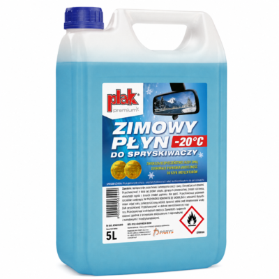 Zimowy płyn do spryskiwaczy PLAK Premium -20°C 5L (ATA072499) 2