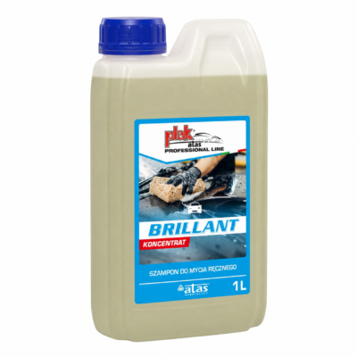 Skoncentrowany szampon samochodowy bez wosku PLAK Brillant 1L (SCBRILL-1L.) 2