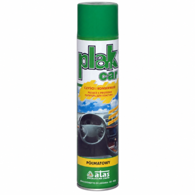 Preparat do kokpitu i plastiku PLAK Car Półmat bez silikonu 600 ml (SCPLC-600)