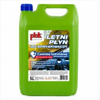 Letni płyn do spryskiwaczy z powłoką hydrofobową PLAK Premium 5L (ATA083017)