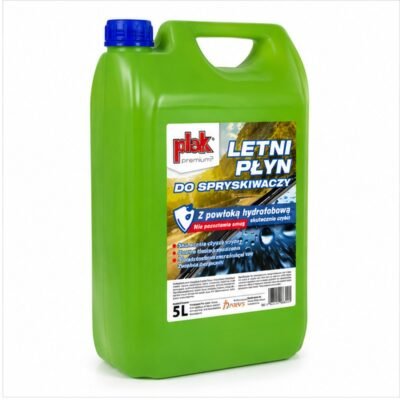 Letni płyn do spryskiwaczy z powłoką hydrofobową PLAK Premium 5L (ATA083017) 2