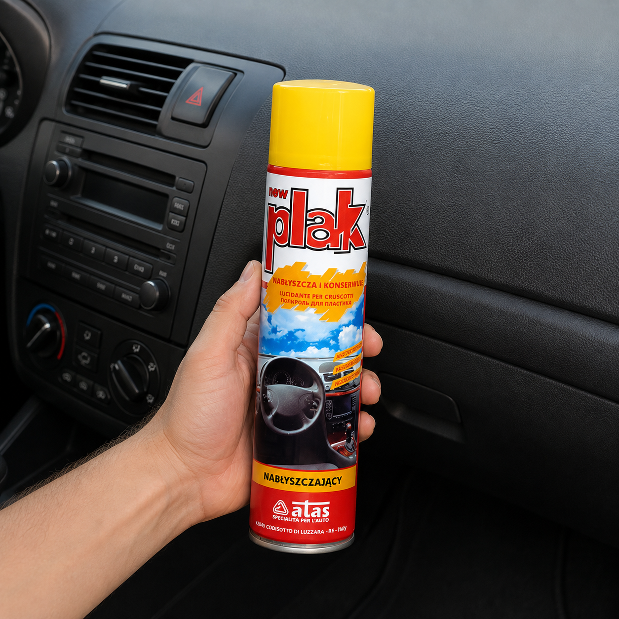 Nabłyszczający preparat do kokpitu PLAK Cytryna 600 ml (SCPL-600-CYT.) 3 Nabłyszczający preparat do kokpitu PLAK Cytryna 600 ml (SCPL-600-CYT.) 3