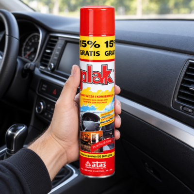 Nabłyszczający preparat do kokpitu PLAK Truskawka 500 ml (SCPPL-PLAK-TRUS.) 2