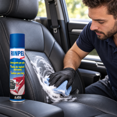 Pianka do czyszczenia skóry ATAS Rinpel 400 ml (SCRINPEL-400.) 2