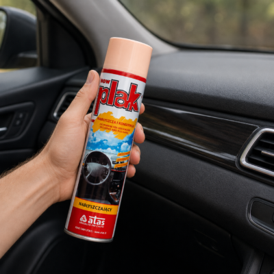Nabłyszczający preparat do kokpitu PLAK Brzoskwinia 400 ml (SCPL-400-BRZOS.) 2