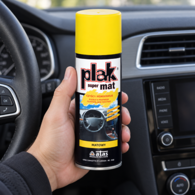 Matowy preparat do kokpitu PLAK Super Mat Cytryna 200 ml (SCPLM-200-CYT.) 2