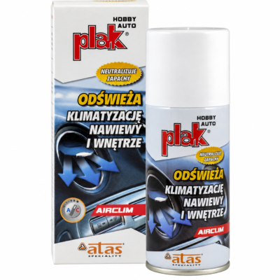 Preparat do odświeżania klimatyzacji PLAK Airclim Cytryna 150 ml (SCAIRCLIM-150 CYT.)
