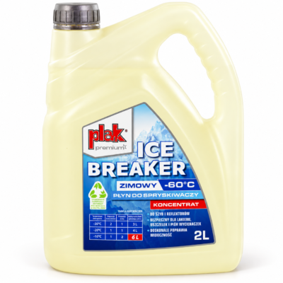 Zimowy koncentrat do spryskiwaczy PLAK Ice Breaker -60°C 2 L (ATA073345)