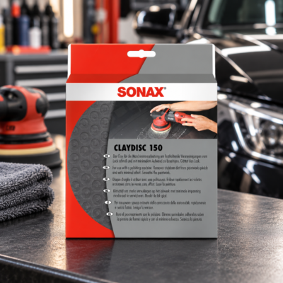 SONAX Clay Pad – tarcza do glinkowania i oczyszczania lakieru 150 mm (451241) 2